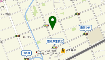 山田鍼灸整骨院の地図画像