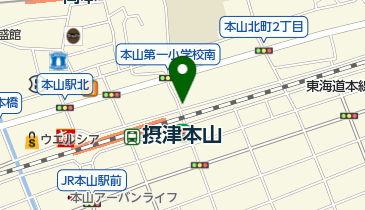 テニススタジオサウルの地図画像