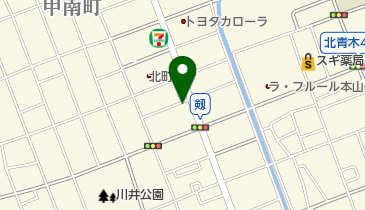 おおじ動物病院の地図画像