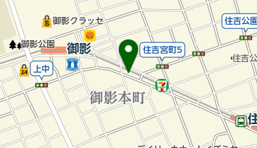 ミカドホールの地図画像