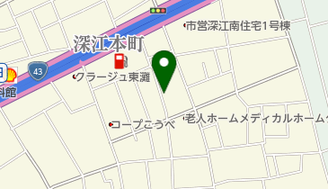 山本整体鍼灸院の地図画像