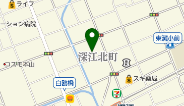 株式会社三徳の地図画像