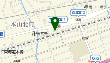 エリモビューティーサロンの地図画像