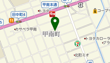 カシェートヘアーの地図画像