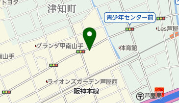 ビューティ・サロン人人の地図画像