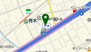 ヘアースタジオクイフの地図画像