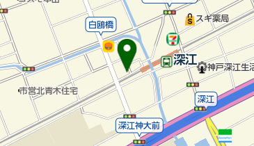 レリア美容室の地図画像