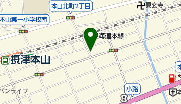 うまみや 本山中町店の地図画像