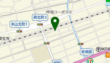 有限会社三ツ星の地図画像