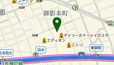 わかば薬局の地図画像