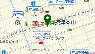 BARBERSHOPらいむらいとチョキチョキの地図画像
