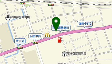 ヒカリ理容店の地図画像