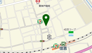 ヘアサロン萩原の地図画像