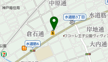 タイガース・ブラザース灘店の地図画像