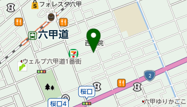 株式会社六甲匠工の地図画像