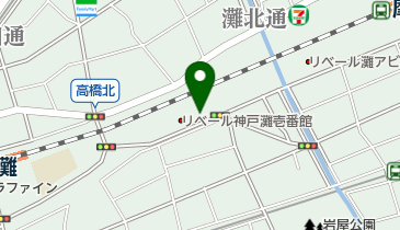 GMDコンピュートラック神戸の地図画像