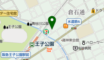 灘診療所通所リハビリテーションつどいの地図画像