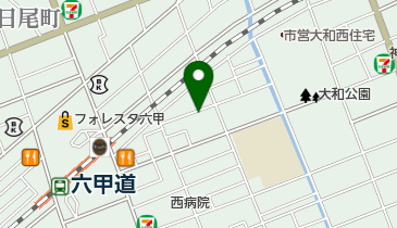 六甲道看護婦家政婦紹介所の地図画像