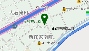 南海ガス住設株式会社兵庫事業所の地図画像