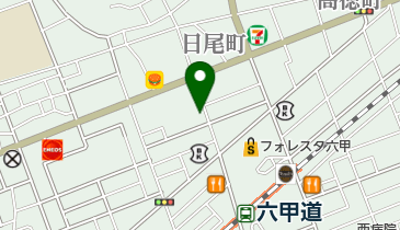 金崎果物店の地図画像