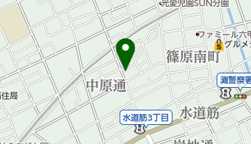 松本果物店の地図画像