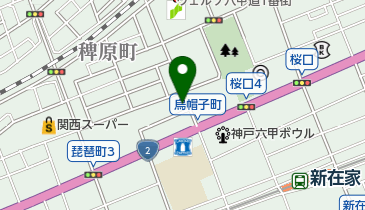 おばた電器の地図画像