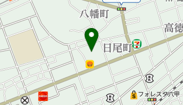 八幡成瀬会館の地図画像