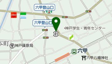 アレックス阪急六甲店の地図画像