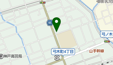 神戸聖約キリスト教会の地図画像