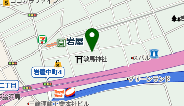 神戸フィラデルフィヤ教会の地図画像