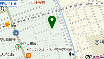 日本キリスト教団神和教会の地図画像