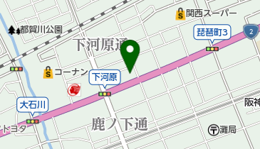 スタークリーニングの地図画像