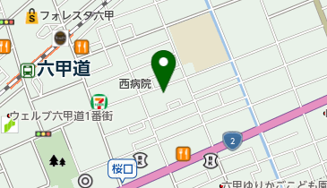東洋舎クリーニングの地図画像