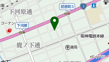 兵庫県ボウリング連盟(一般社団法人)の地図画像