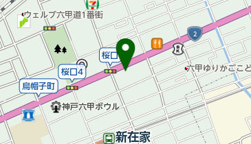 神戸商工会議所 東神戸支部の地図画像
