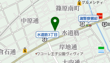 スエヒロ化粧品店の地図画像