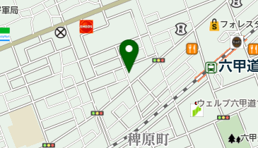 ノエビア化粧品灘販売会社の地図画像