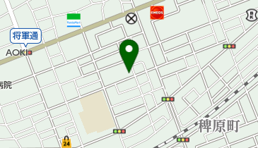 坂西ブリキ店の地図画像