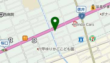 大熊自動車整備の地図画像