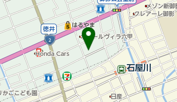 川井自動車株式会社 第2工場の地図画像