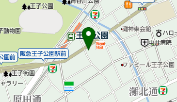 阪本自動車の地図画像