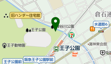 神戸市立 原田児童館の地図画像