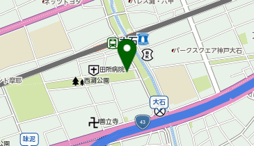 西郷地域福祉センターの地図画像