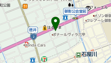 神戸信用金庫 石屋川支店の地図画像