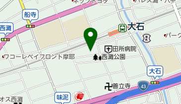 船寺神社の地図画像