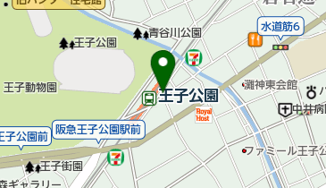 スナック蘭の地図画像