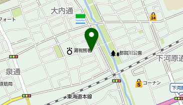 高木砿油の地図画像
