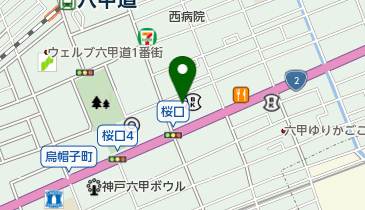 大野接骨院の地図画像