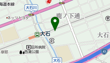 大谷造園サービス店の地図画像