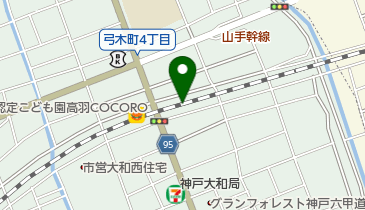 セラーハウス六甲道店の地図画像